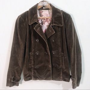 St. John’s Bay Women’s Stretch Corduroy Peacoat